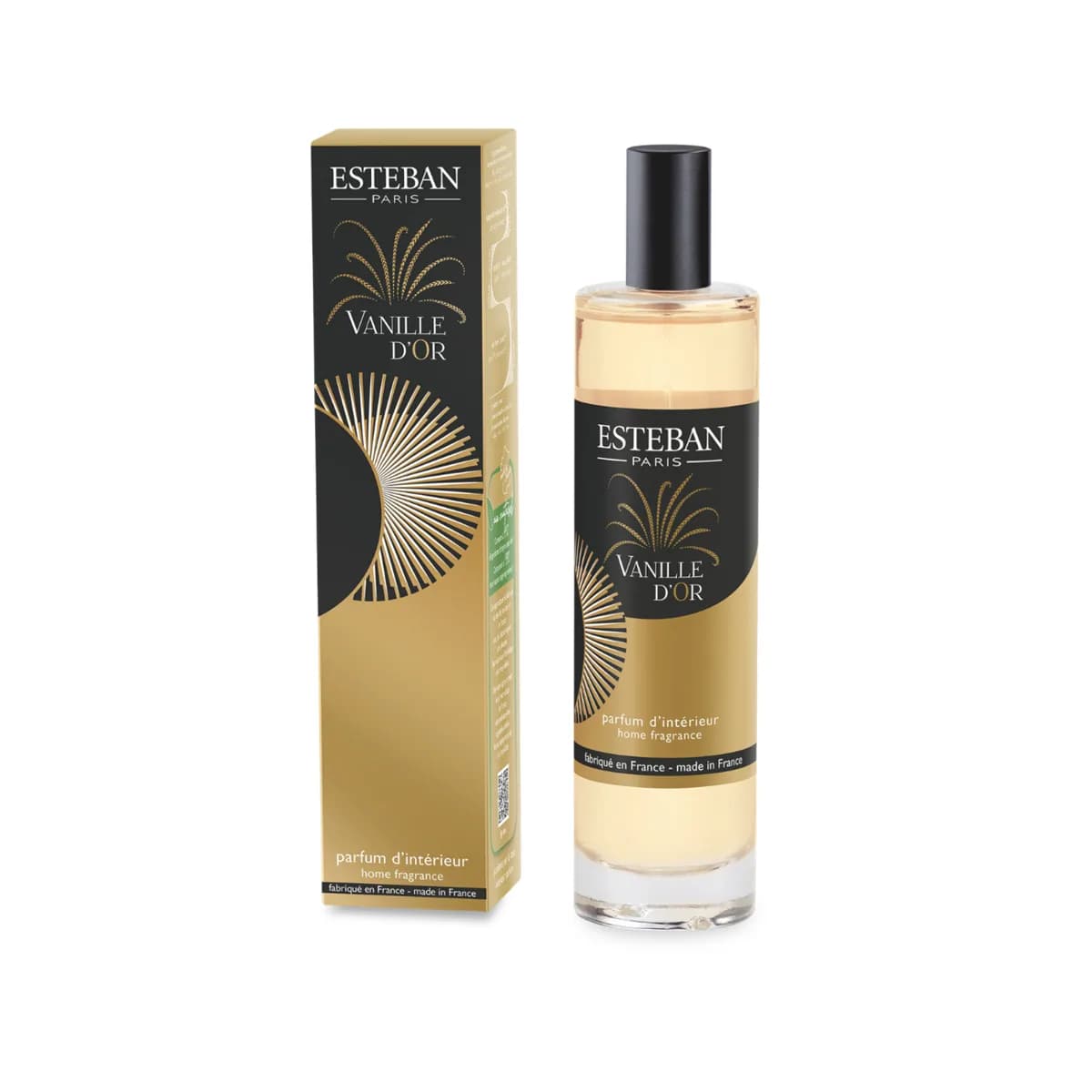 Vaporisateur d'ambiance - Vanille d'Or - 75mL