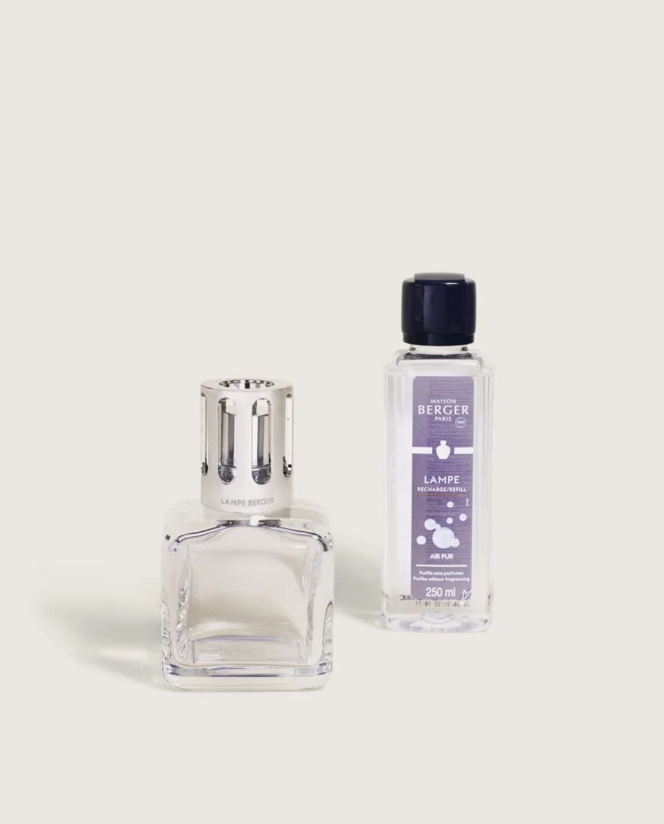 Coffret lampe Berger Glaçon Transparente