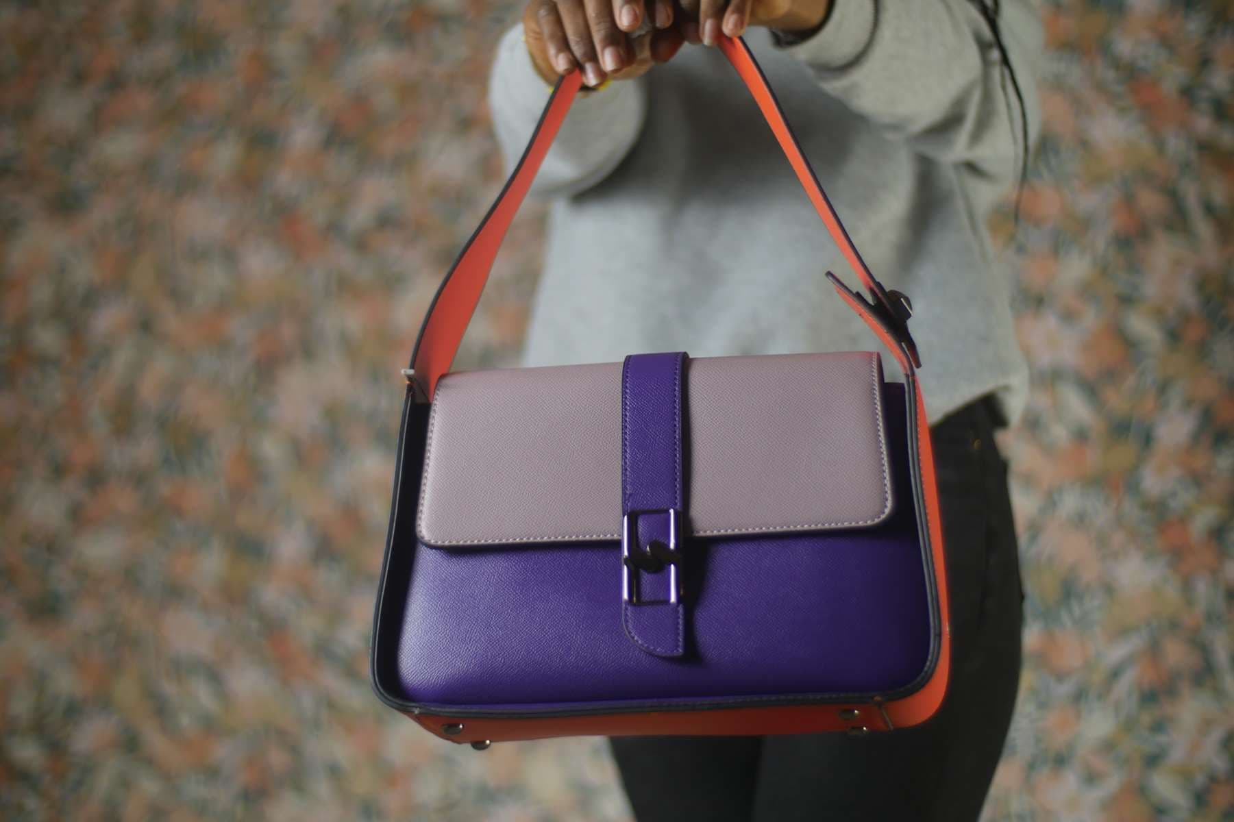24B-5958 PURPLE ORANGE PINK